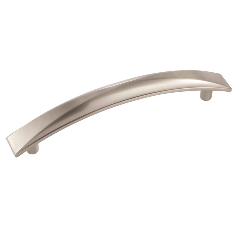Poignée d'armoire extensible 5-1 / 16 po (128 mm) nickel satiné d'un centre à l'autre - paquet de 10, 5 1/16", Nickel satiné