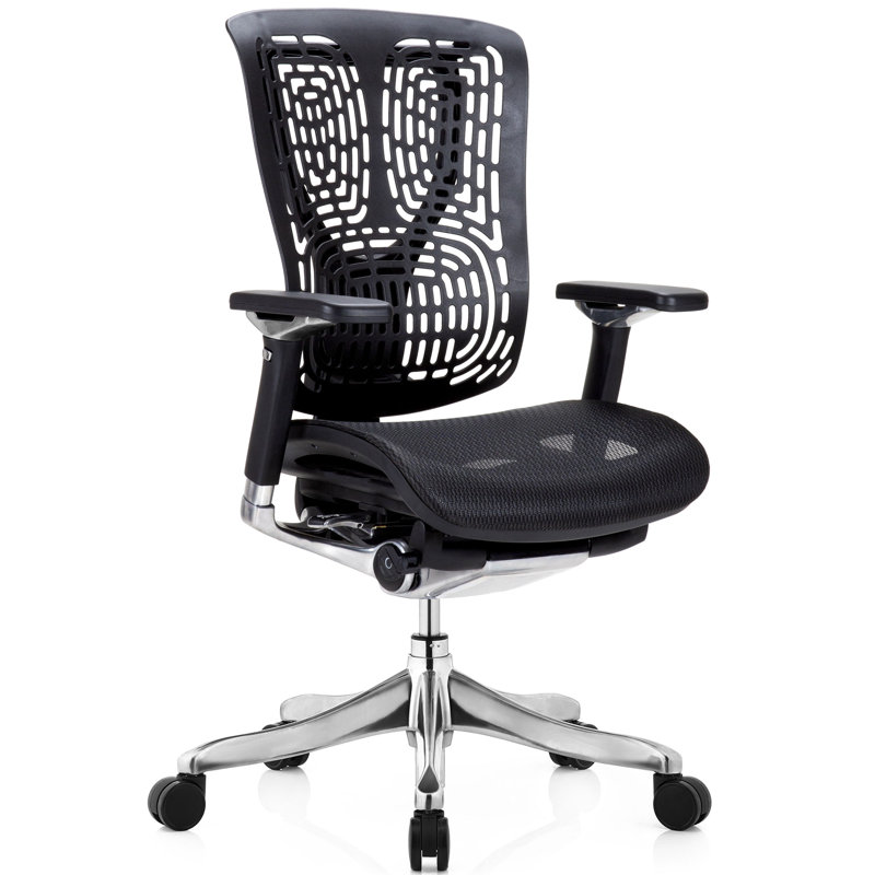 Masset Ergonomic Mesh Executive Chair With Seat Slide, Adj Lumbar Support, Rachet Backrest