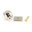 Matt Black Judd Cabinet Knob - 32Mm (Plain)-87096292-87096287
