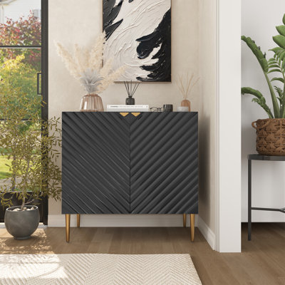 Newmark Iron Accent Cabinet by Mercer41