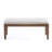 Federigo Linen Upholstered Bench