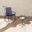 78.5cm Long Single Chaise with Cushions and Table