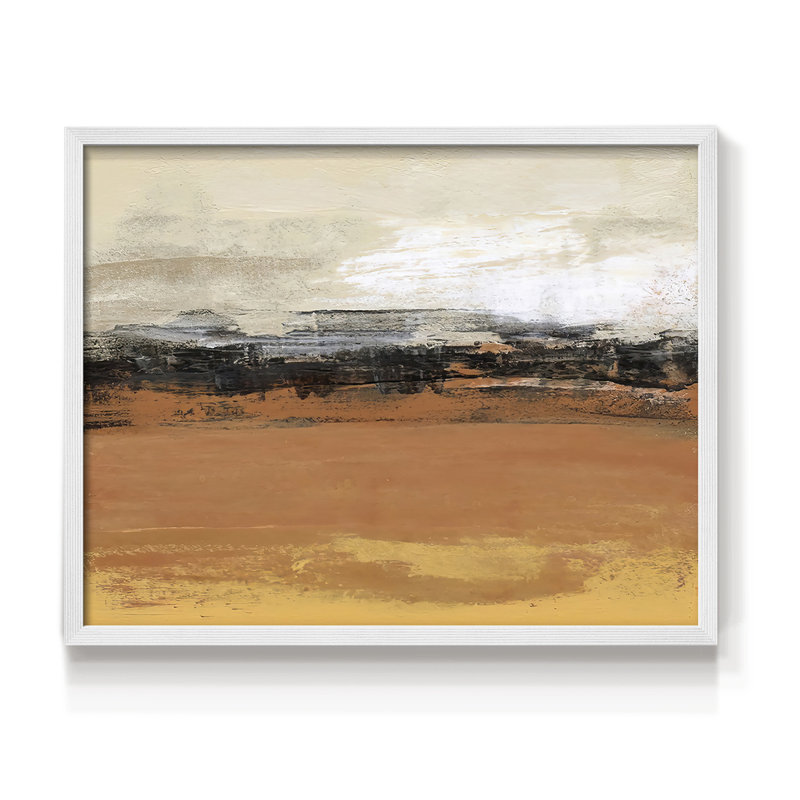 Bridges Ochre I -Framed Print - Restickable