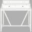 Bureau en bois massif avec rehausse Brileigh-18643210