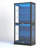 5-Tier Glass Display Cabinet with LED Lighting-2101799794