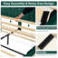 Lit plateforme tapissier Haraway-430235766