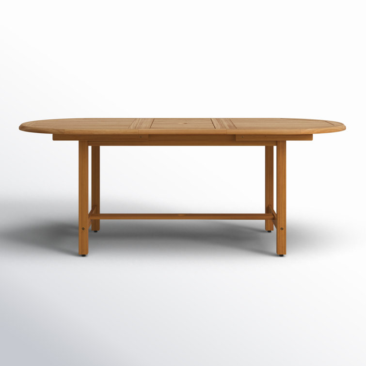 Rafael Teak Oval Extendable Patio Table