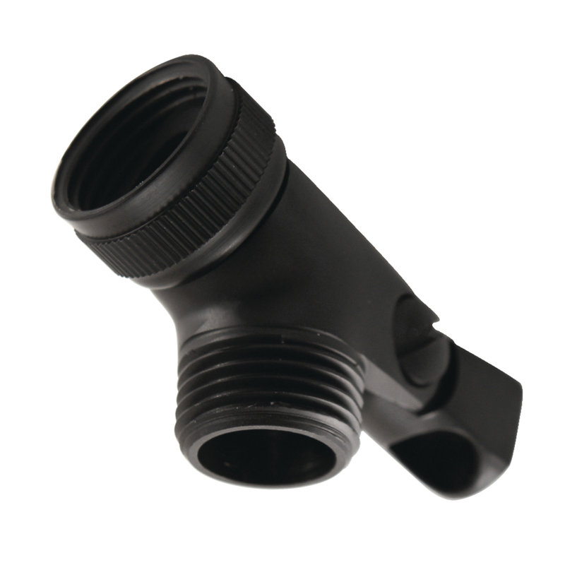 Raccord pivotant pour douche à main Kingston, Noir mat