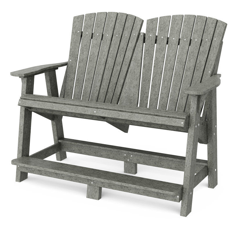 Heritage Double High Adirondack, Dark Gray