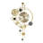 30.7X17.2" Silent Wall Clock