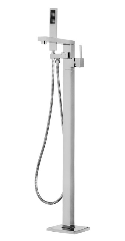 1 Handle Floor Bath Filler with Diverter