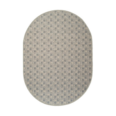 Tapis abstrait couleur d'intérieur / extérieur à motif commercial abstrait beige