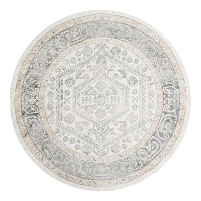 Edson Oriental Ivory Area Rug