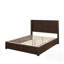 Structure de lit plateforme en bois massif avec tête de lit, aucun sommier nécessaire, conception sur pied, assemblage facile-1229938373-1229938372