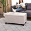 Banc de rangement avec repose-pieds 33 pouces-668140988