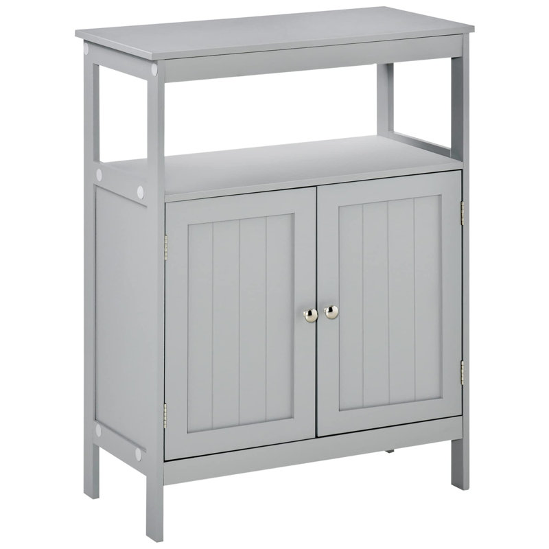 Armoire de rangement autoportante moderne pour salle de bain