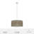 Solhaven 3 - Light Shaded Drum Pendant-74777726