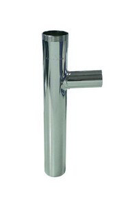 Cordier de branche de 1-1 / 4 po x 8 po à filetage supérieur de calibre 20 avec raccordement de branche de 7/8 po de diamètre extérieur