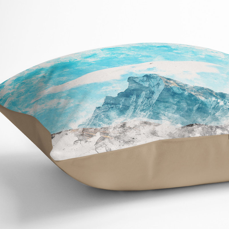 Square Throw Cushion, 55cm H x 55cm W x 20cm D, Stone