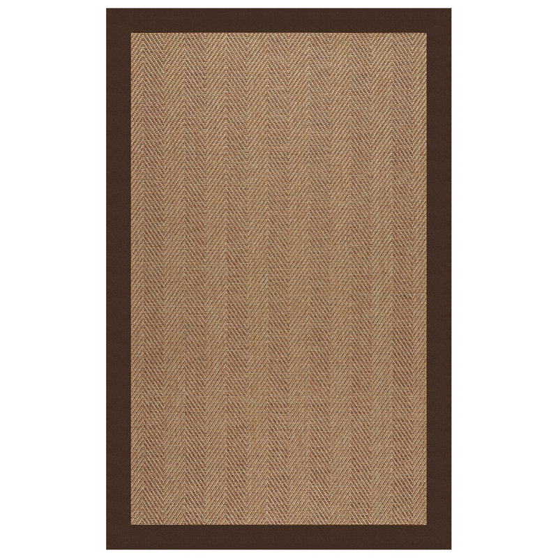 Leddie Chevron Indoor / Outdoor Rug, Rectangle 8' x 10'
