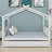Wooden House Bed With Trundle-1681980299