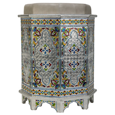 Bascomb Aluminium Accent Stool