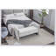 Banc de rangement en tissu Teddy