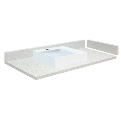 Plateau de meuble-lavabo simple 49,25 po Madison