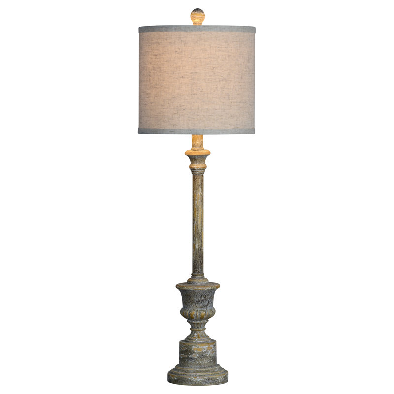 Union Point Resin Buffet Lamp