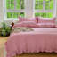 Ensemble de housse de couette à volants Gingham, ensemble de housse d'édredon à carreaux en microfibre prélavée-126276596-126276605