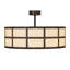 Barnabas 6 - Light Semi Flush Mount