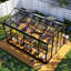 Porte de grange double en polycarbonate 2 évents Grower’s Haven-90597045