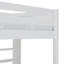 Valorie European Single (90 x 200cm) High Sleeper Loft Bed Bed with Bookcase-28666398