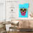 Kerner Pop Art Skull With Glasses-108509091