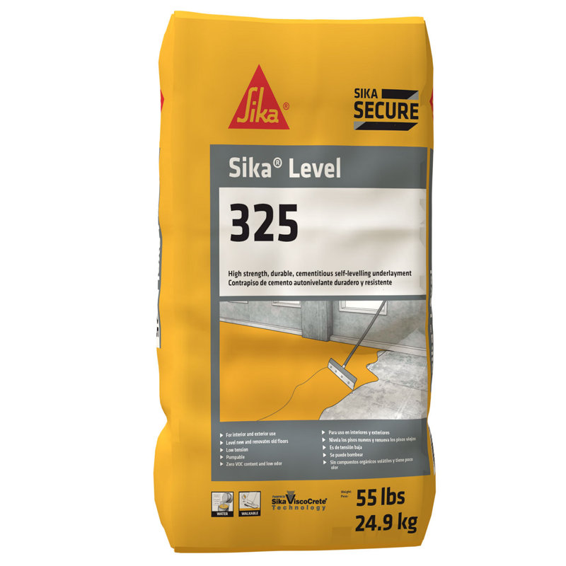 Sika® Niveau-325 - Sous-couche autonivelante pour l'intérieur et l'extérieur