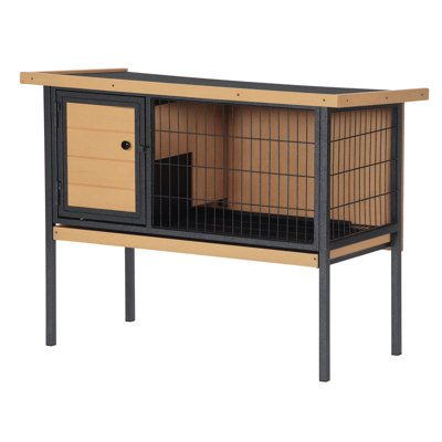 Lockridge Weather Resistant Small Animal Hutch,wood