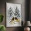 Reproduction encadrée - bois massif XMA3005419-847587609
