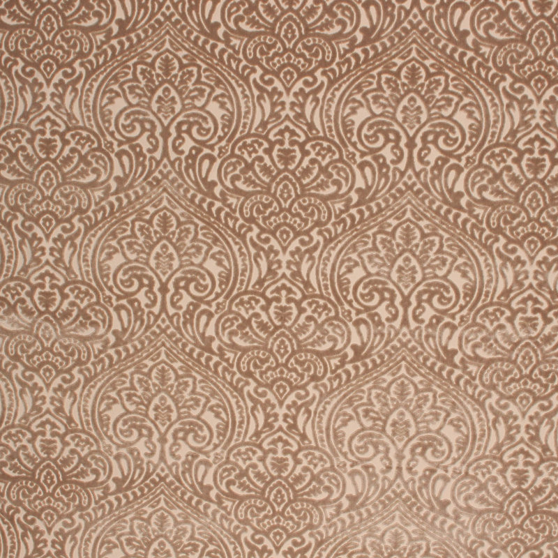 Tissu de damassé st. honoré Prive, Argentée