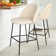 Ballance 25'' Upholstered Low Back Counter Stool