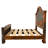 Grande Équestre Copper & Leather Panel Bed