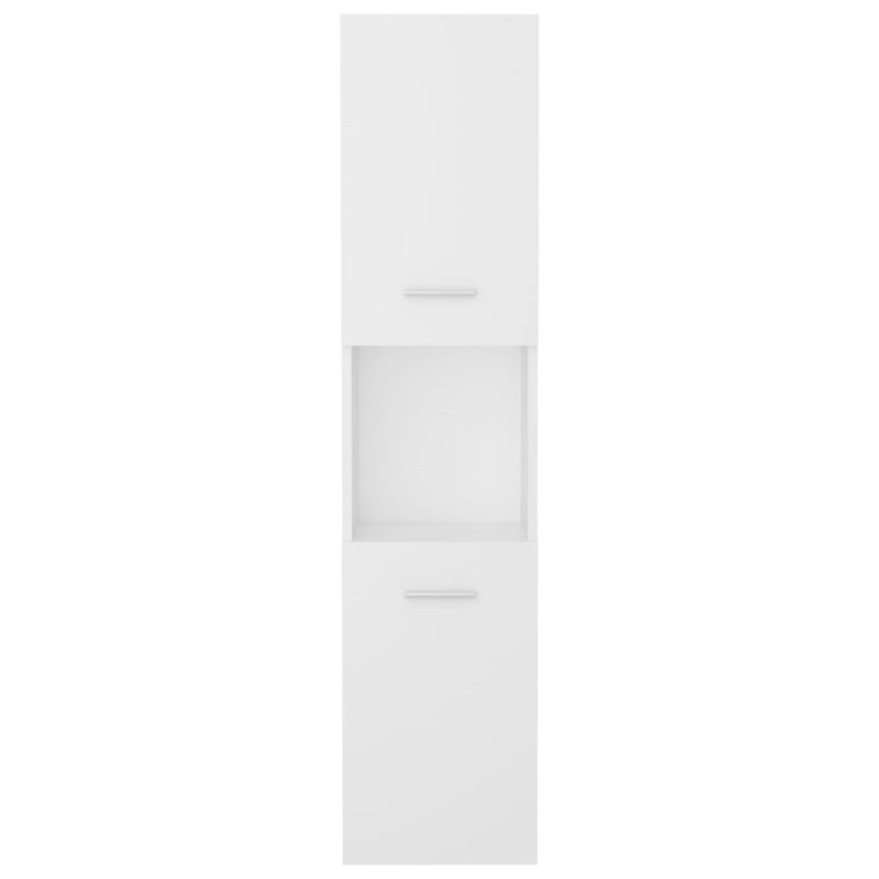 Humayd Linen Cabinet, White