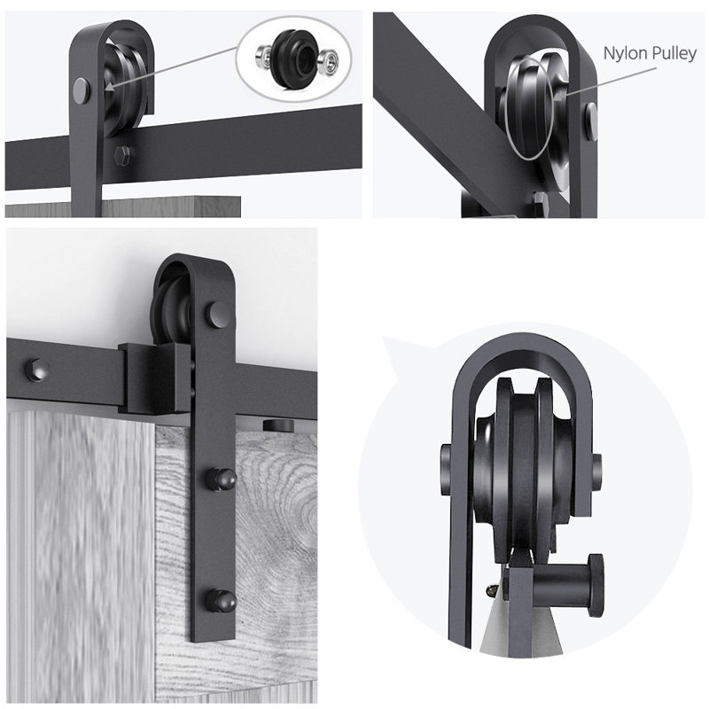 Single Barn Door Hardware Kit, 79.2 in.