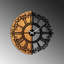 Horloge murale décorative en bois