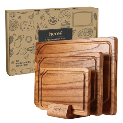 Ensemble de 3 planches à découper Hecef