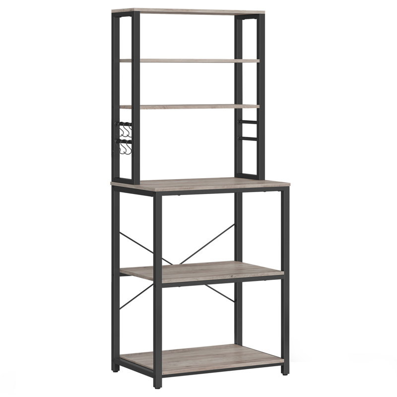 Stroupe Standard, 167cm H x 60cm W x 40cm D, Light Grey/Black