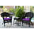 Byxbee 2 - Person Patio Conversation Set with Cushions-539421178-539421176