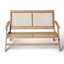 Anella Solid Wood Acacia Outdoor Bench