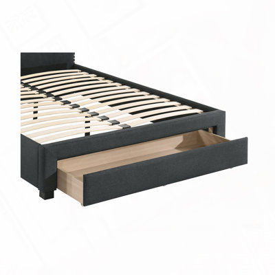 Lit simple en tissu