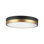 Orland Single Light Glass LED Flush Mount