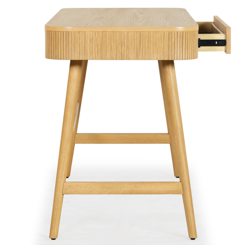 Barnett Solid + Manufactured Wood Writing Desk